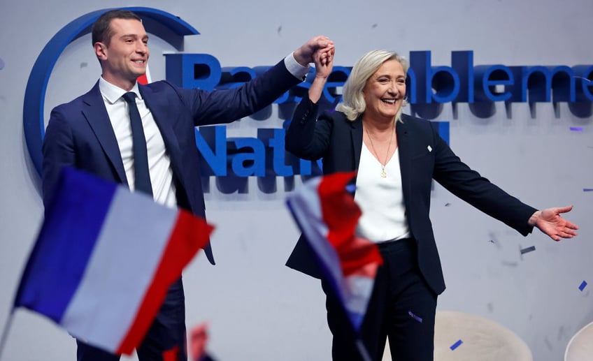macron trounced by le pens populists at europarl elections immediately dissolves parliament for snap national election