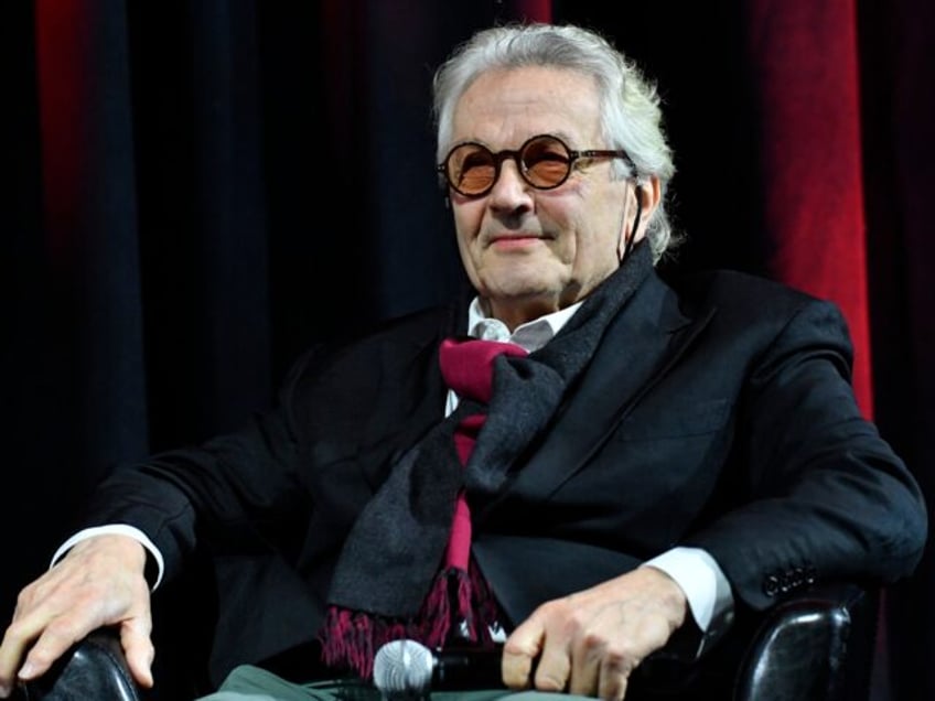 Australian director George Miller speaks as he recieves CinemaCon International Filmmaker