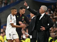 Madrid can cover Mbappe injury absence in derby: Ancelotti