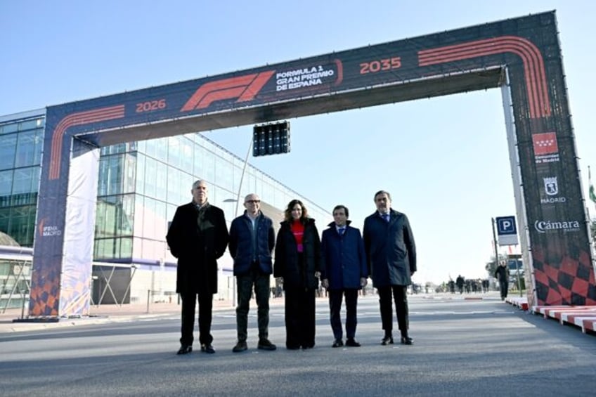 Madrid will join the F1 calendar in 2026