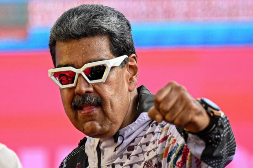 Venezuelan President Nicolas Maduro during a campaign rally on July 16