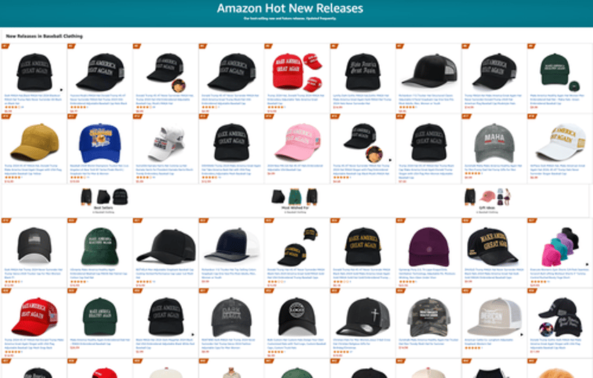 maga hats top amazon best sellers list 