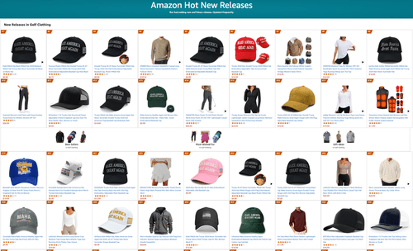 maga hats top amazon best sellers list 