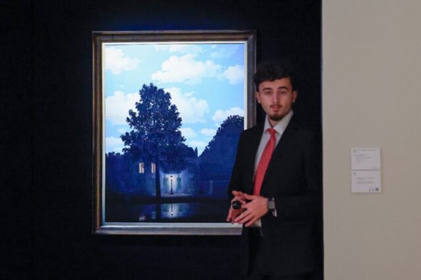 Rene Magritte's 'Empire of Light' will go under the hammer at Christie's in New York