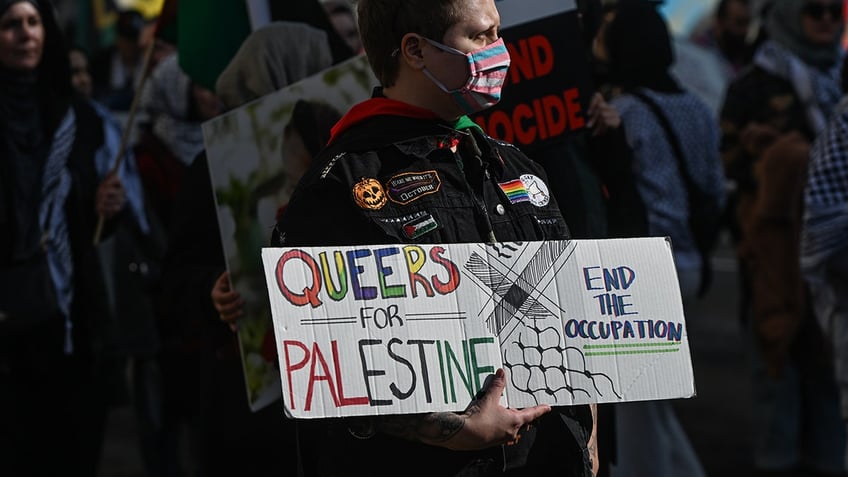 Maher told the "Queers for Palestine" crowd they'd be imprisoned or killed in Gaza for being queer. 