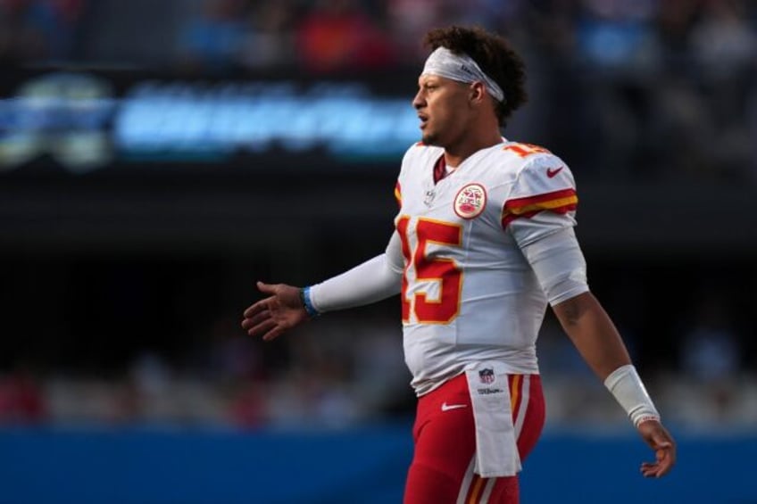 Patrick Mahomes of the Kansas City Chiefs was the top money-spinner in product sales among