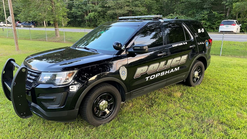 Topsham Police vehicle