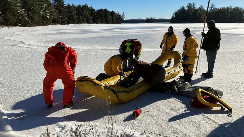 Maine rescue workers