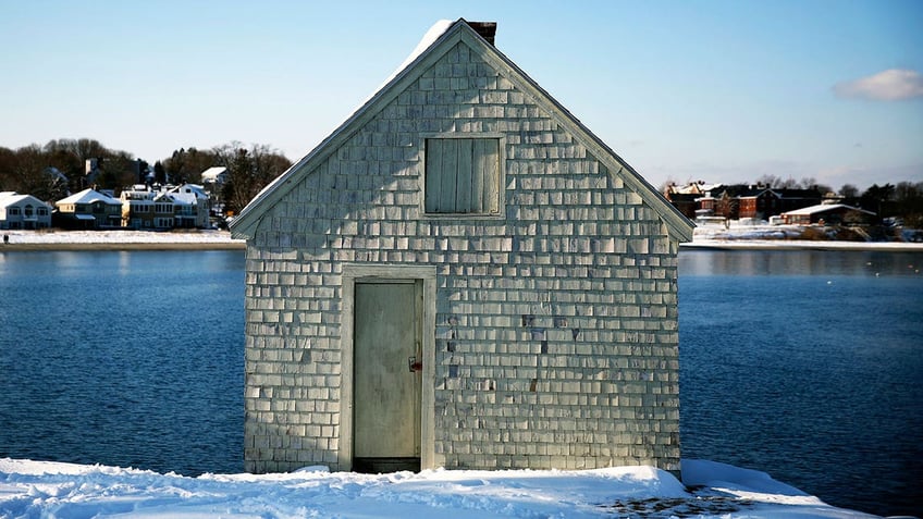 Fishing shack