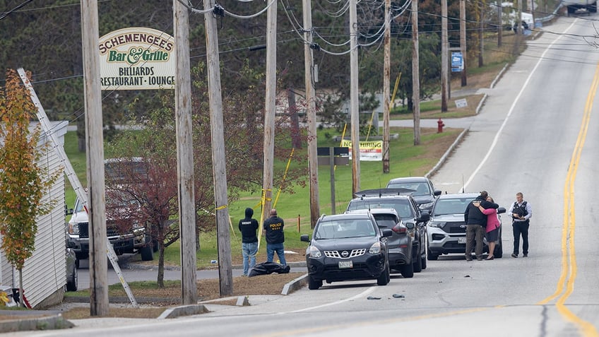 Location of the Lewiston shooting