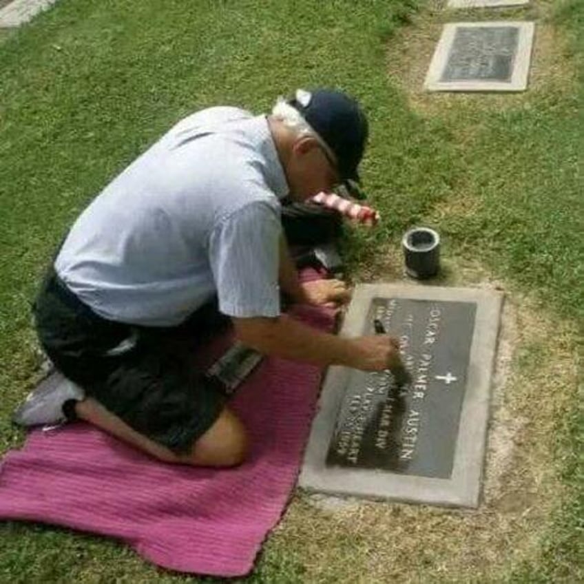 maintaining the shine of our lost soldiers on memorial day