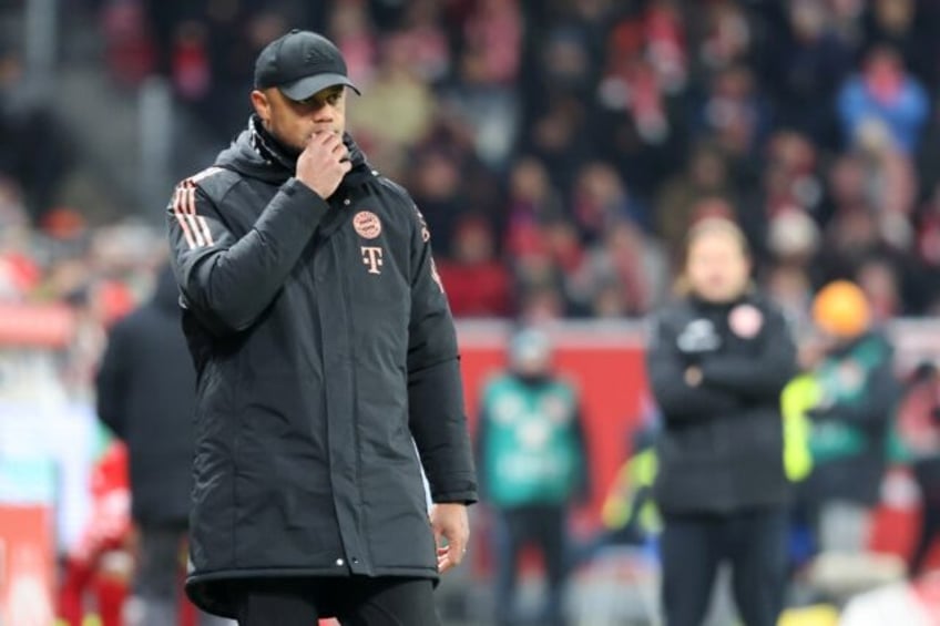 Bayern Munich coach Vincent Kompany lost his first league match in charge of the club, wit