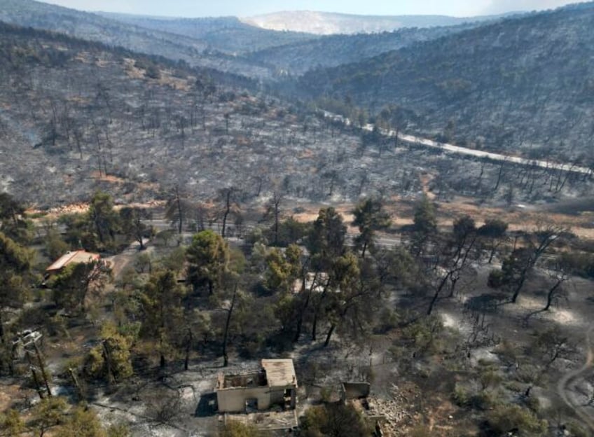 major fire near athens contained but europes heat wave keeps authorities on alert