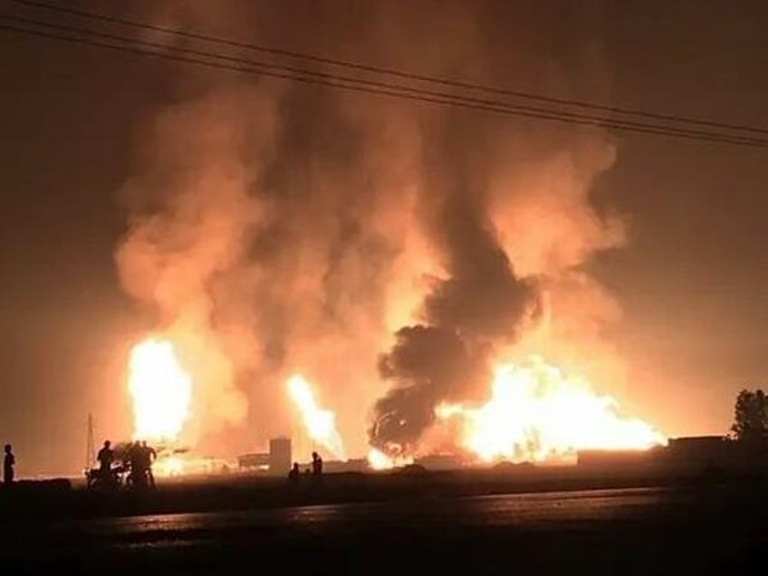 major gas pipeline explosion in iran deemed terrorist sabotage