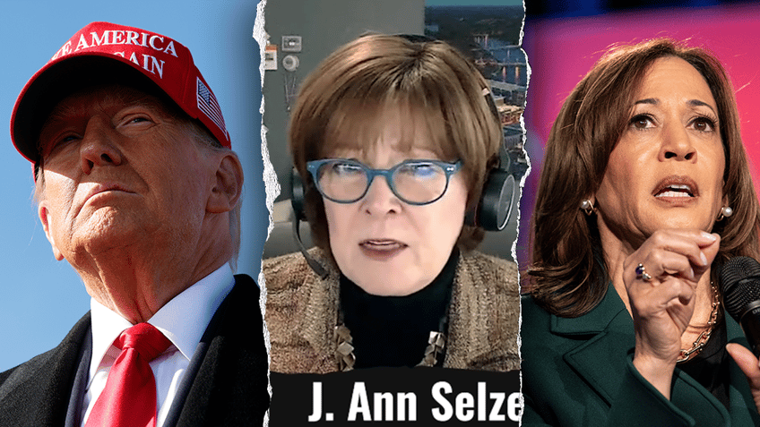 Donald Trump, J. Ann Selzer, and Kamala Harris