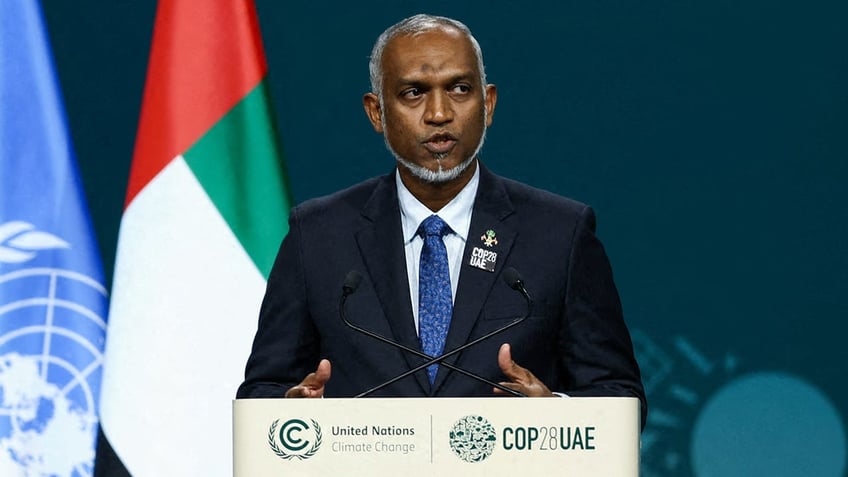 Maldives president Mohamed Muizzu