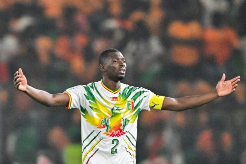 Mali defender Hamari Traore during the Africa Cup of Nations quarter-final defeat to Ivor