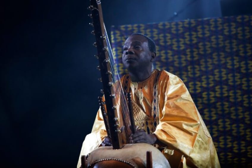 Toumani Diabate was a master of the African stringed instrument, the kora