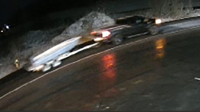 Screen shot of Tim Oakes's vehicle
