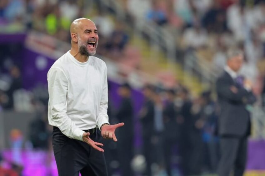 Manchester City boss Pep Guardiola