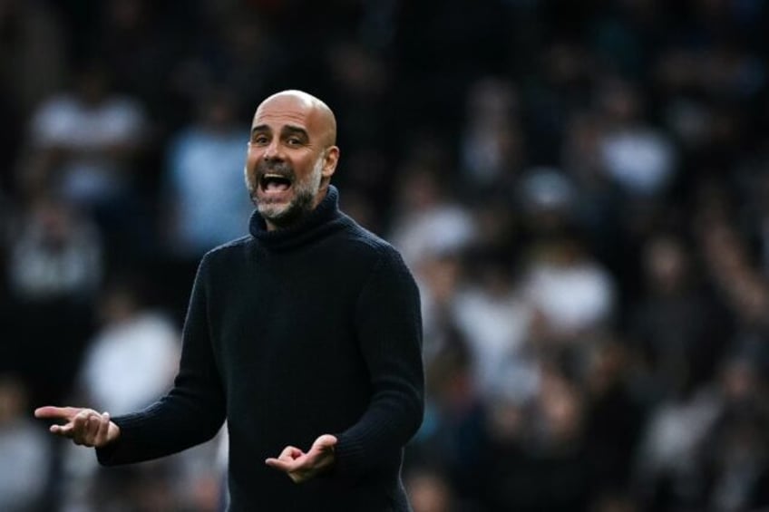 Pep Guardiola said Manchester City will feel the nerves of going for the Premier League ti