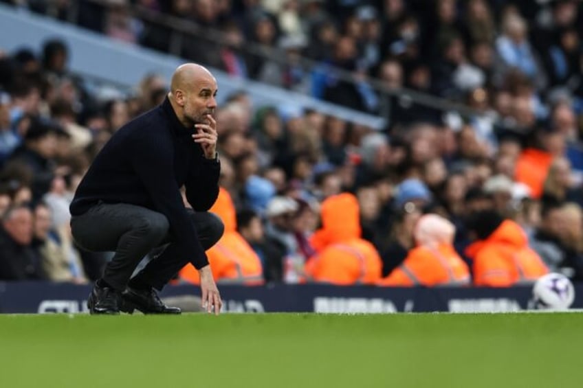 Manchester City manager Pep Guardiola has played down the importance of his side's title-w