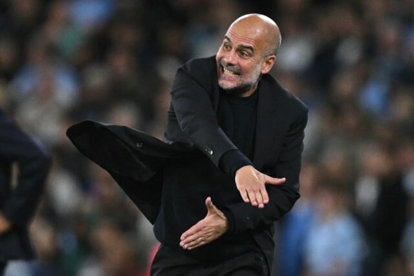 Manchester City manager Pep Guardiola