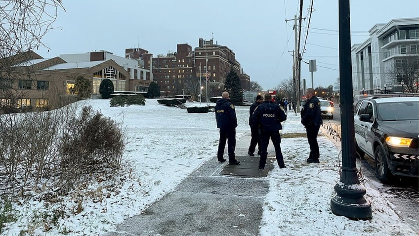 man fires shotgun shouts free palestine outside jewish temple with preschoolers inside