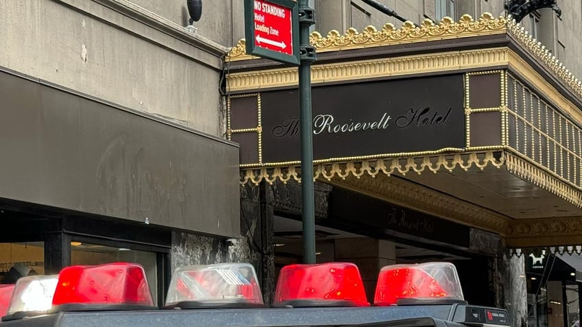 Roosevelt hotel awning