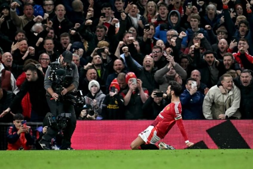 Bruno Fernandes opened the scoring in Man Utd's 1-1 draw against Chelsea