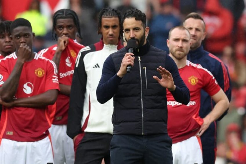Ruben Amorim apologised to supporters for Man Utd's 'disaster' season