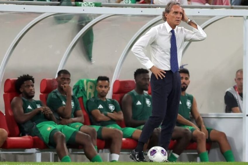 Roberto Mancini was sacked by Saudi Arabia in October