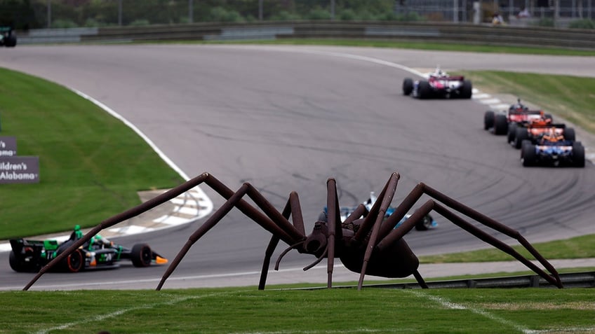 Spider sculture in Birmingham