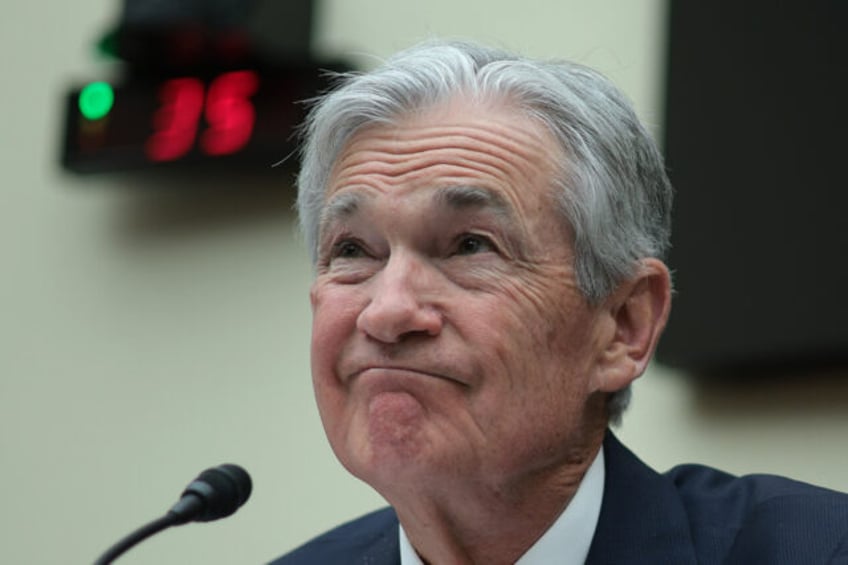 WASHINGTON, DC - FEBRUARY 12: Federal Reserve Chair Jerome Powell testifies before the Hou