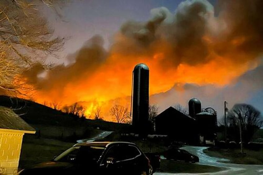 many east palestine residents question intentions of bidens visit a year after toxic train derailment