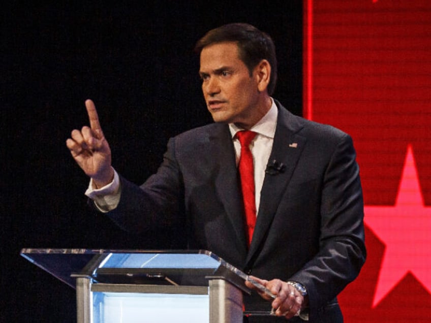 marco rubio tells off anti israel activist 100 of civilian casualties are hamass fault