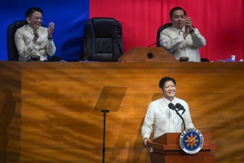 The Philippines "cannot yield" in territorial disputes, President Ferdinand Marcos said du