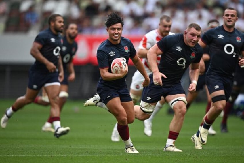 Marcus Smith scored a first-half try as England beat Japan in Tokyo