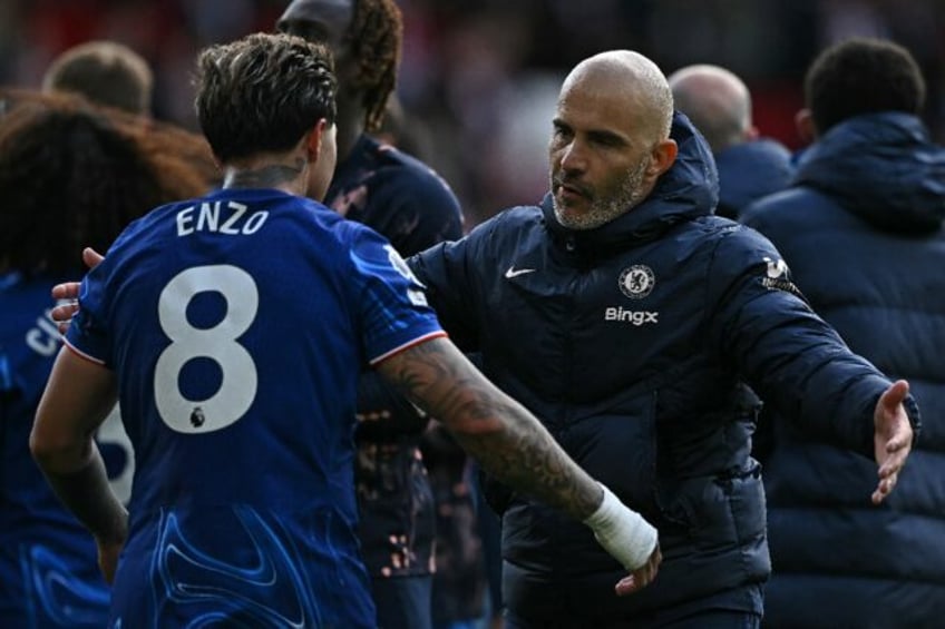 Chelsea manager Enzo Maresca