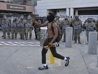 Marines detain U.S. citizen entering LA federal building amid protests