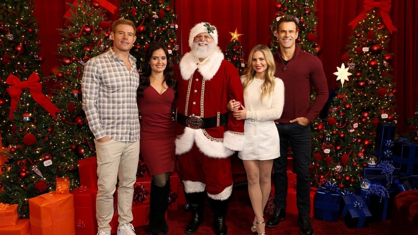 Trevor Donovan, Danica McKellar, Candace Cameron Bure and Cameron Mathison