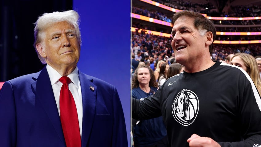 Donald Trump and Mark Cuban