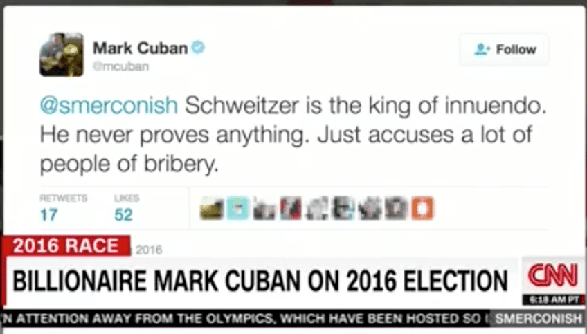 mark cuban attacks clinton cash author ends up in epic humiliation
