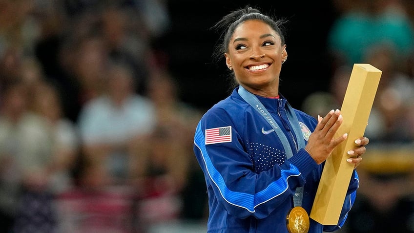 Simone Biles in Paris