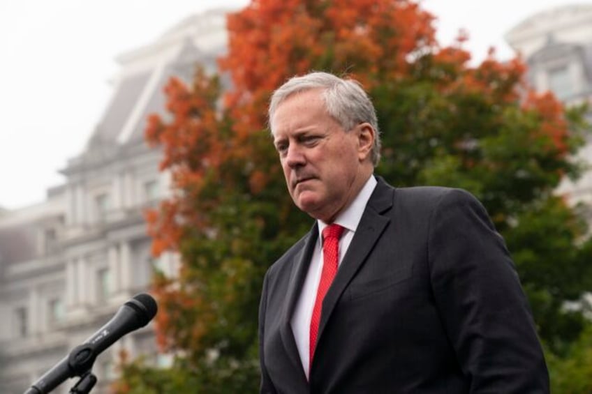 mark meadows pleads not guilty to charges in georgia election case and waives right to arraignment