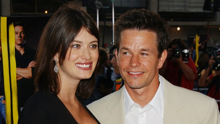 A photo of Rhea Durham and Mark Wahlberg