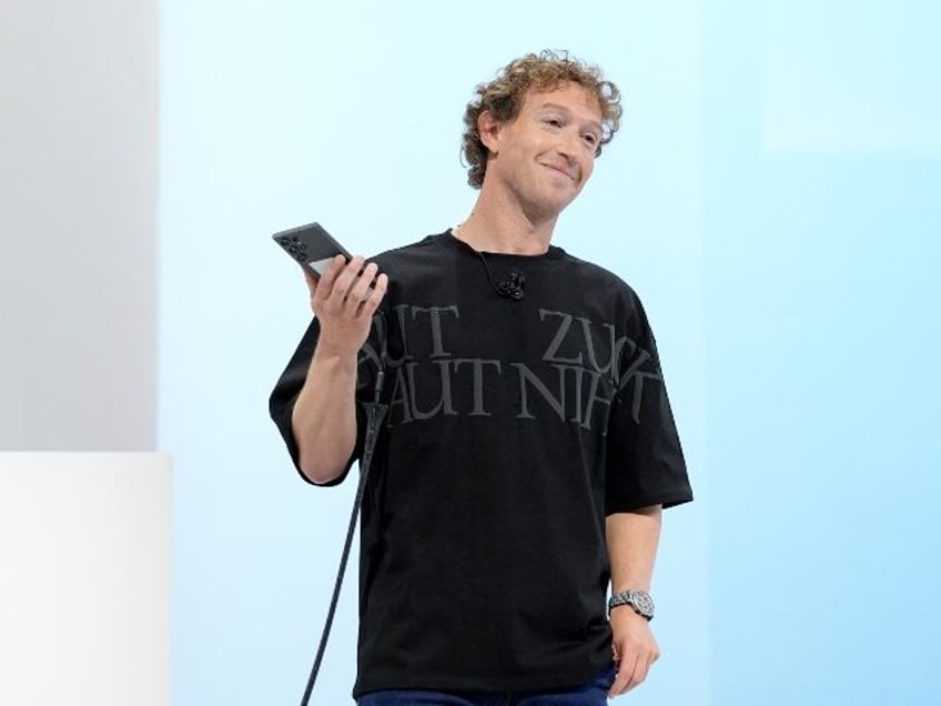 Mark Zuckerberg smirks