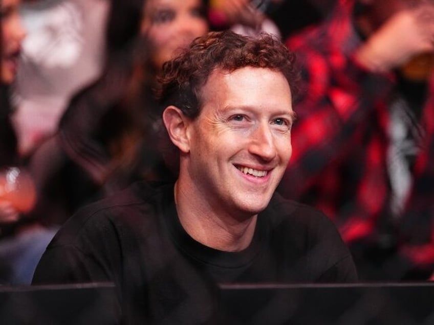 Mark Zuckerberg at a UFC fight