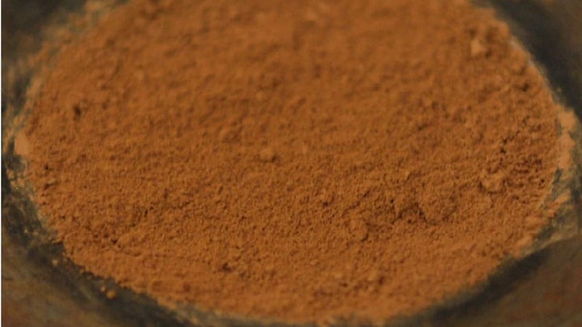 lab sample of simulated Mars dust