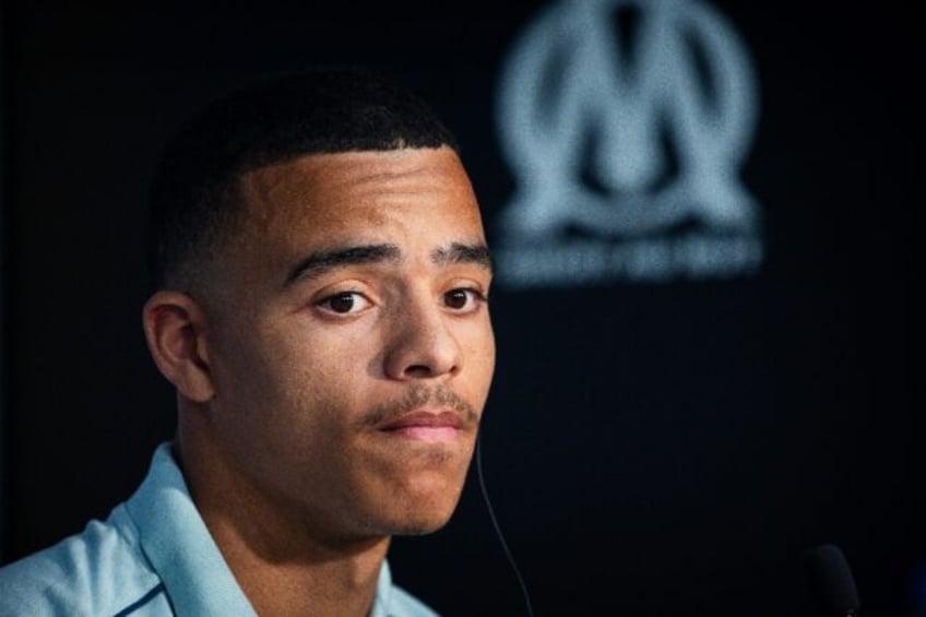 Mason Greenwood faced the press as he was unveiled as a Marseille player